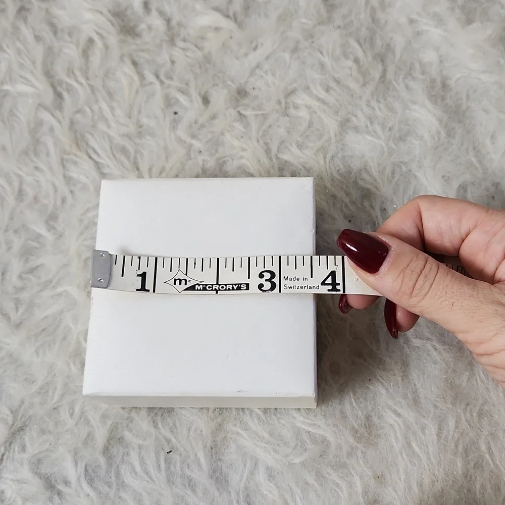 Pandora velvet lined gift box bracelet charms white black